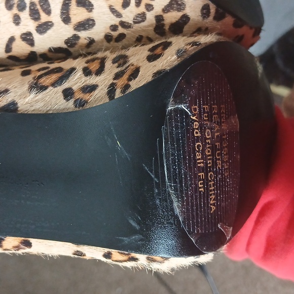 Carlos Santana women's veruca leopard print dress pumps size 7.5 - Picture 10 of 13